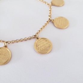 Pulseira medalhas Nossa Senhora