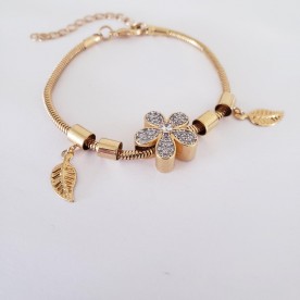 Pulseira primavera com berloques